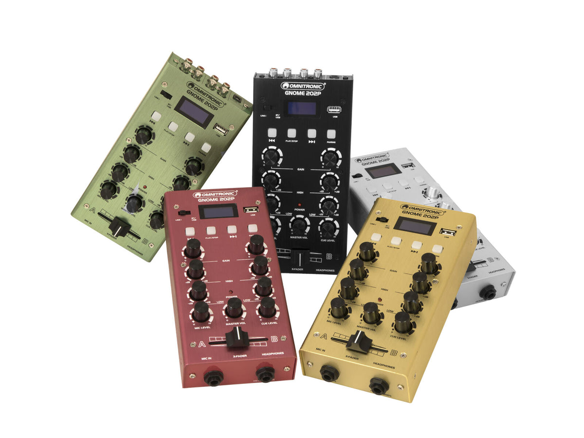 Omnitronic GNOME-202P Mini-Mixer silber – Ansicht 7