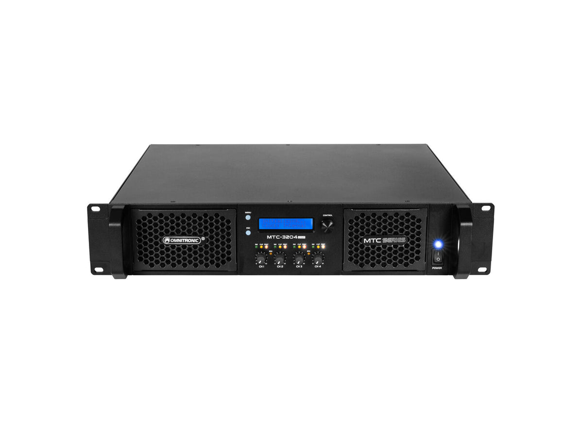Omnitronic MTC-3204DSP 4-Kanal Endstufe mit DSP – Ansicht 6