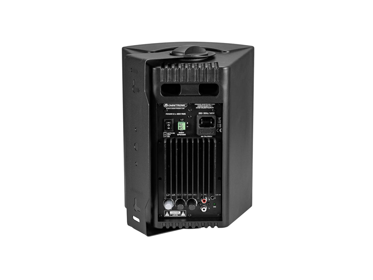 Omnitronic ALP-6A Aktives Lautsprecherset schwarz – Ansicht 7