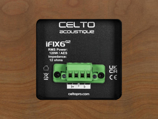 Celto iFIX6 G2 2-Wege Koaxial Lautsprecher natur/weiß – Ansicht 2