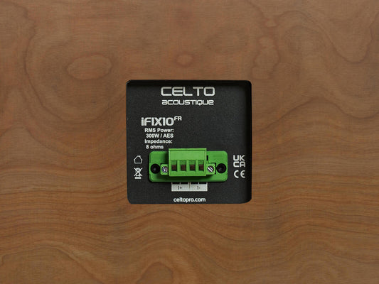 Celto iFIX10 FR 2-Wege Koaxial Lautsprecher natur/weiß – Ansicht 2