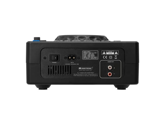 Omnitronic XMT-1400 MK2 Tabletop-CD-Player – Ansicht 2