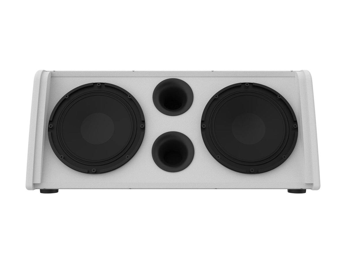 Intusonic 8SM300T 2x8" Subwoofer weiß – Ansicht 7