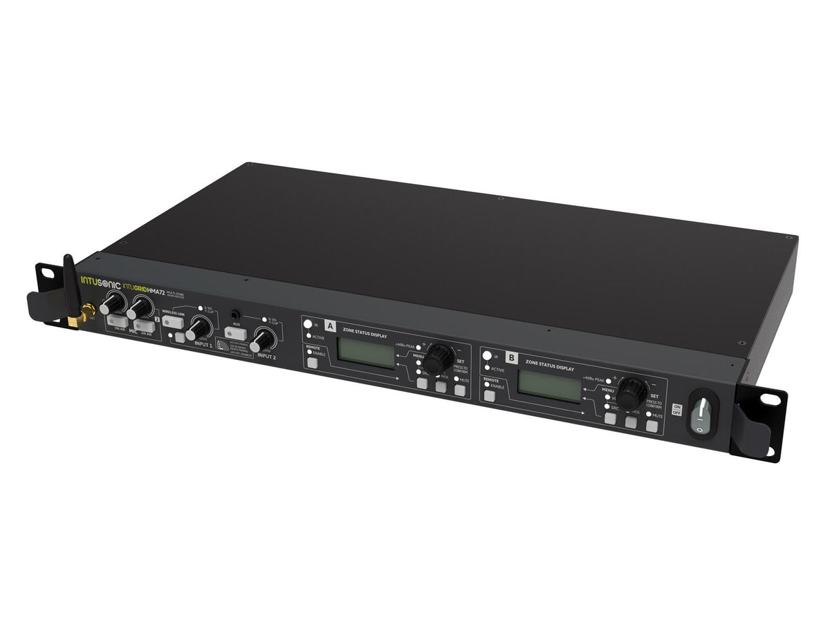 Intusonic HMA72 2-Zonen Audio Router – Ansicht 10