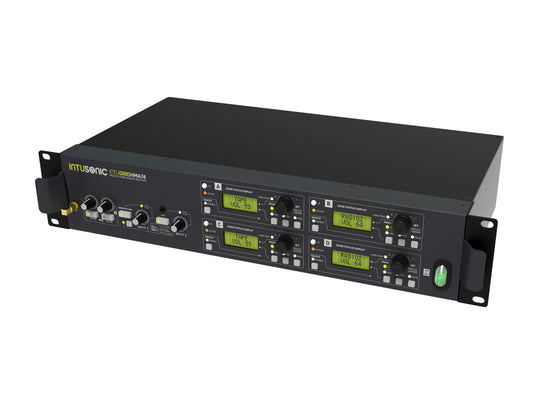 Intusonic HMA74 4-Zonen Audio Router – Ansicht 2