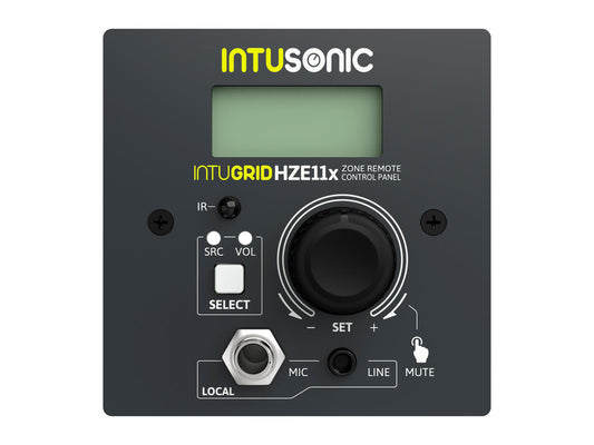 Intusonic HZE11+ Zonen Fernbedienungspanel – Ansicht 2