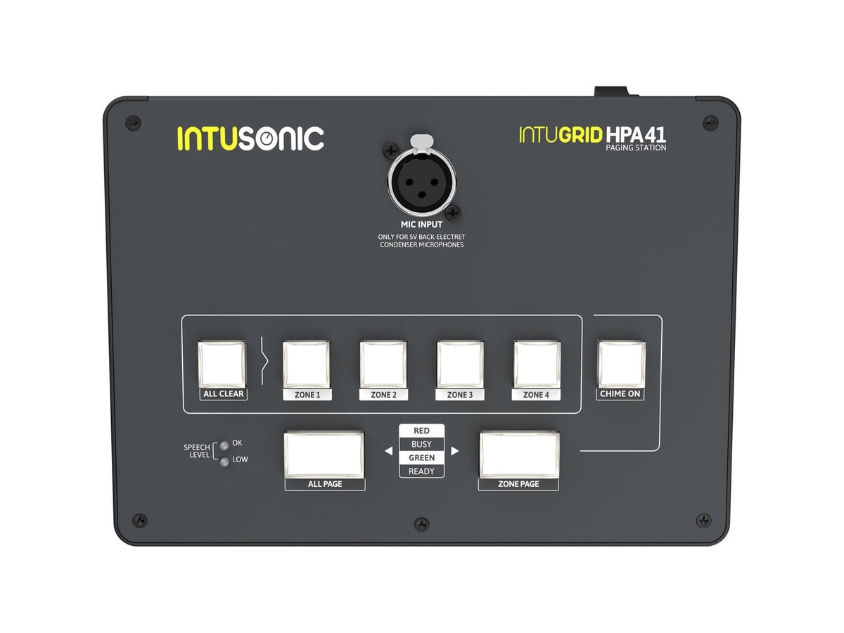 Intusonic HPA41 4-Zonen Sprechstelle – Ansicht 10