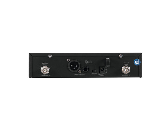 Relacart UR-222S 1-Kanal-UHF-System 823-832 + 863-865 MHz – Ansicht 2