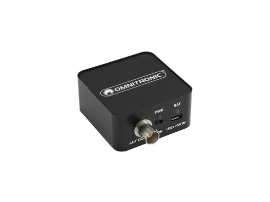 Omnitronic AAB-10 Antennenverstärker, aktiv, batteriebetrieben – Ansicht 2