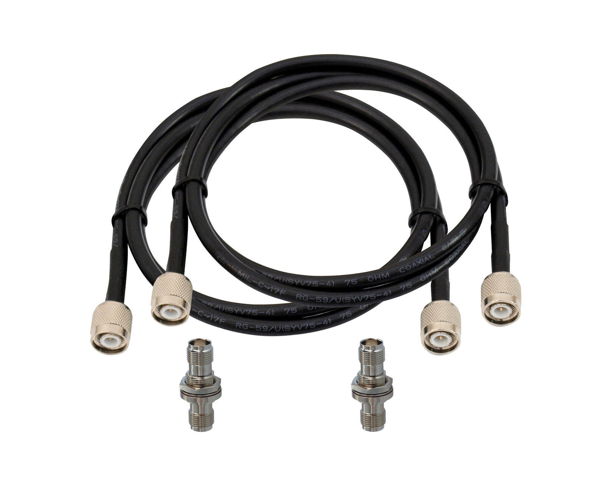 Omnitronic Antennenkabel TNC-Set 10 m