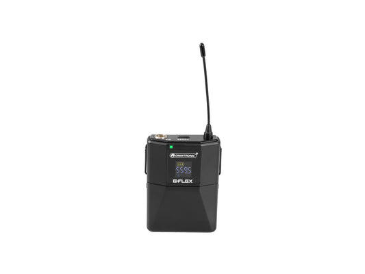 Omnitronic UHF E-FLEX Taschensender 559-575 MHz – Ansicht 2