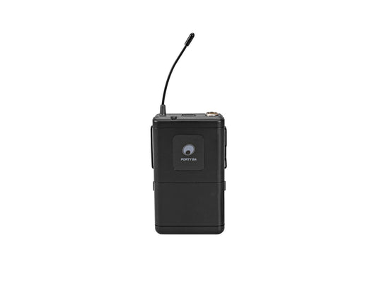 Omnitronic PORTY-8A Taschensender + Lavaliermikrofon 863,1 MHz – Ansicht 2