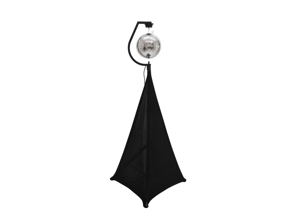 Eurolite Set Spiegelkugel 50cm mit Stativ und Segel schwarz – Ansicht 2