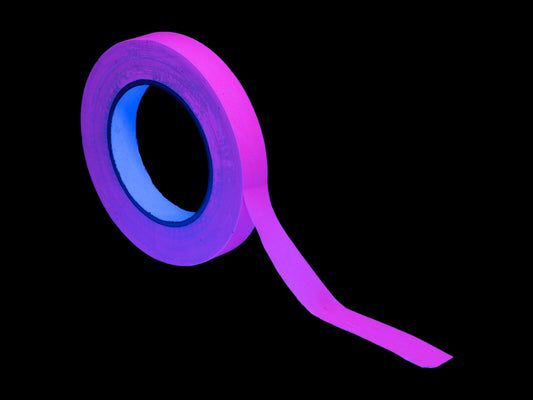 Gaffa Tape 19mm x 25m neonpink UV-aktiv – Ansicht 2