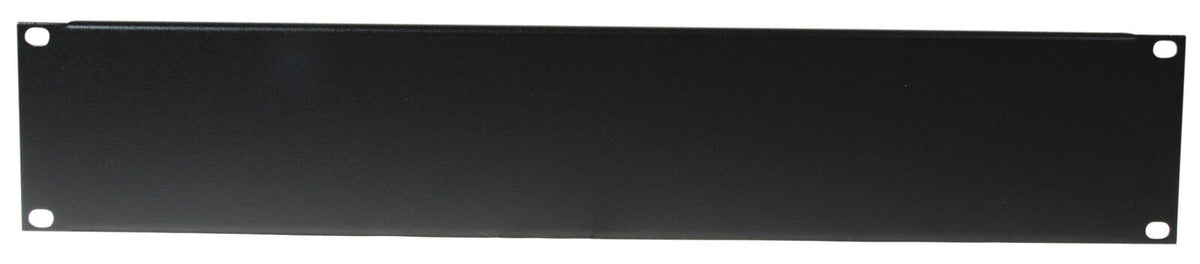 Omnitronic Frontplatte Z-19U, Stahl, schwarz 2HE