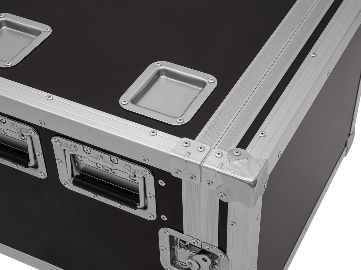Roadinger Rack PRO 8HE 45cm mit Rollen – Ansicht 4