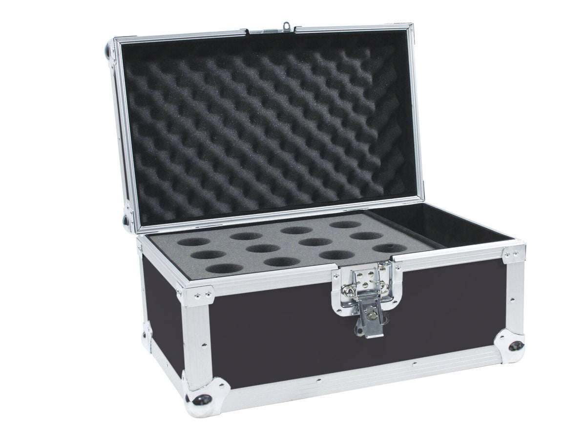 Roadinger Mikrofon-Case Road 12 Mikrofone schwarz – Ansicht 3
