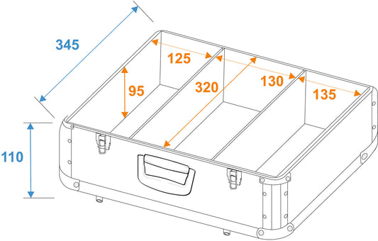 Roadinger CD-Case ALU Digital-Booking abgerundet rt – Ansicht 2