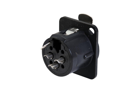 Neutrik XLR Einbaubuchse 3pol NC3FDL-1-BAG – Ansicht 2