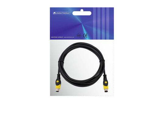 Omnitronic S-Video Kabel 3m – Ansicht 2