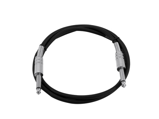 Omnitronic Klinkenkabel 6,3 mono 1,5m sw – Ansicht 2