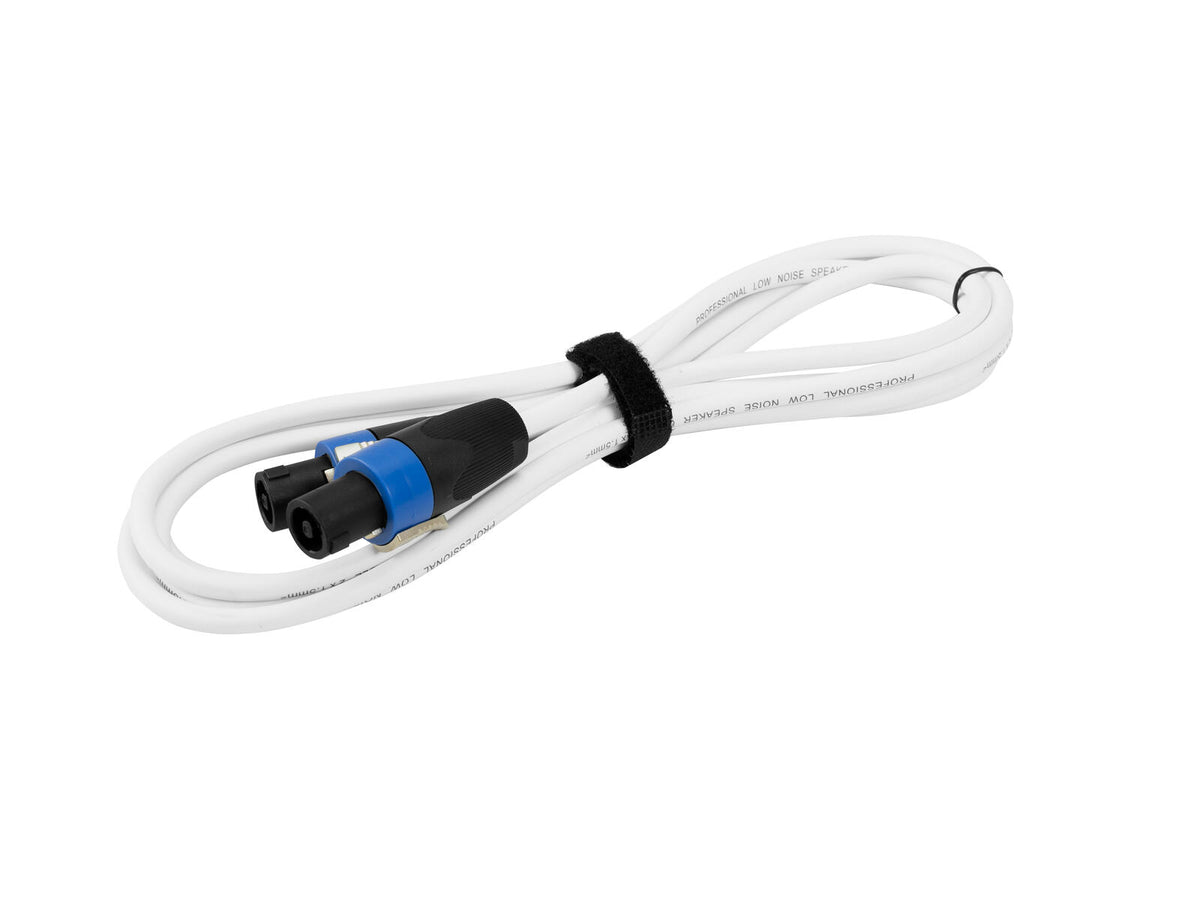 Omnitronic Lautsprecherkabel SPEAKER 2x1,5 3m weiß – Ansicht 2
