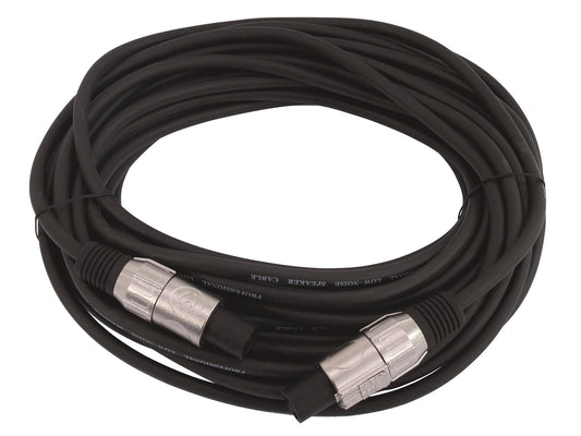 Omnitronic Lautsprecherkabel SPEAKER 2x2,5 10m schwarz – Ansicht 2