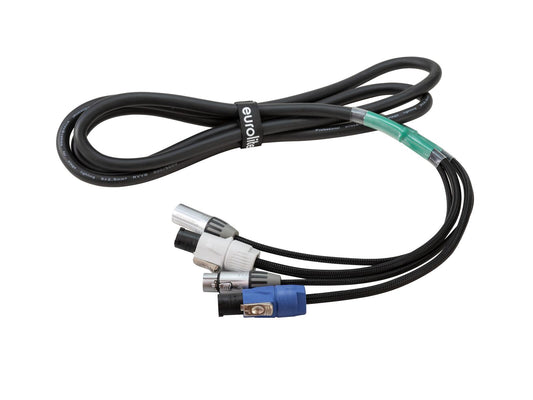 Eurolite Kombikabel DMX P-Con/3 Pin XLR 3m – Ansicht 2