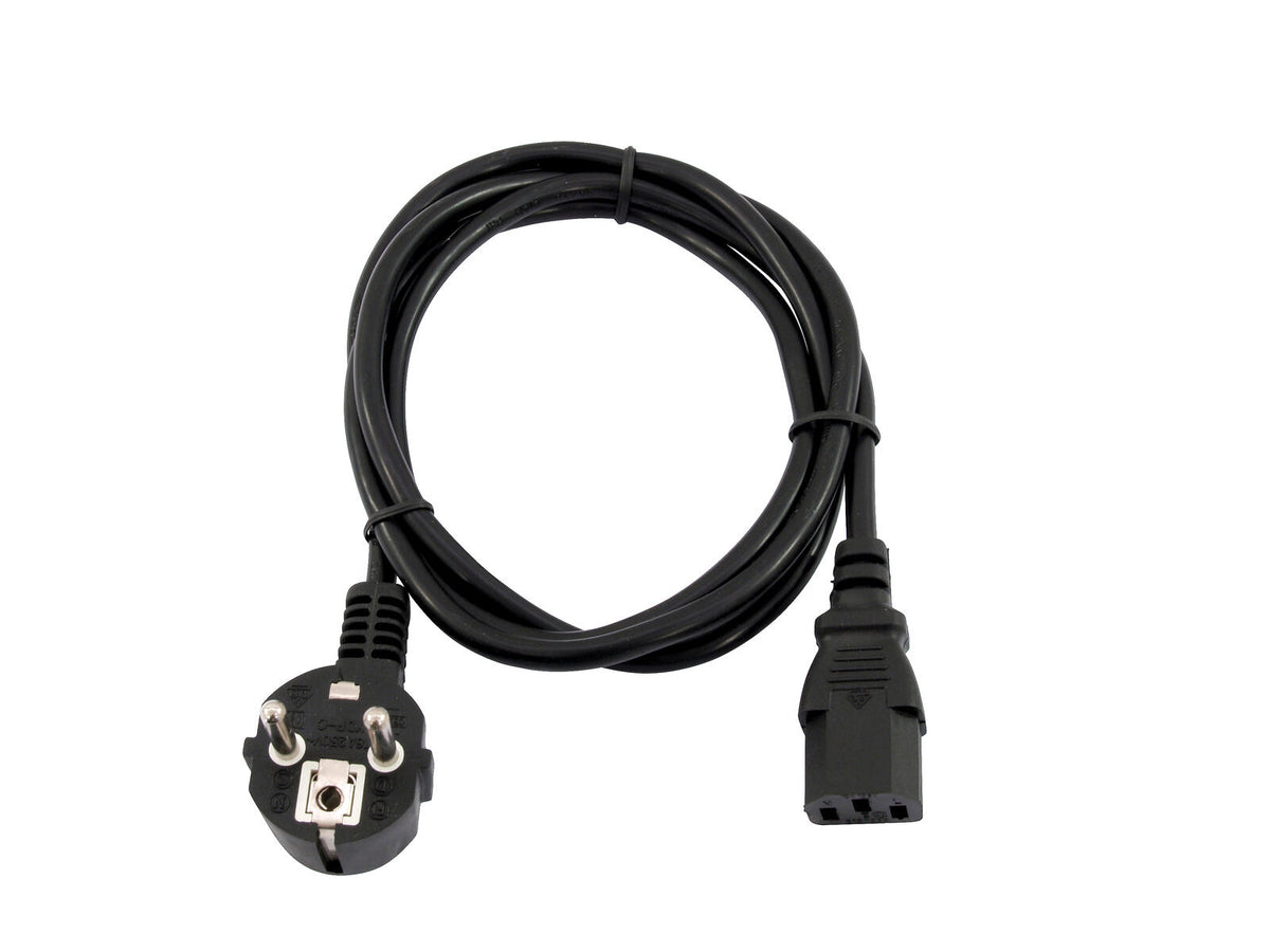 Omnitronic Kaltgeräte Netzkabel 3x0,75 0,6m sw – Ansicht 2