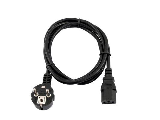 Omnitronic Kaltgeräte Netzkabel 3x0,75 0,6m sw – Ansicht 2