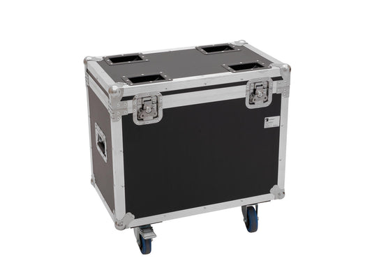 Roadinger Flightcase 2x TMH-H380 mit Rollen – Ansicht 2