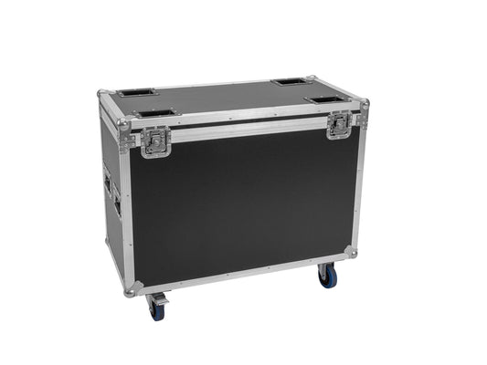 Roadinger Flightcase 2x IP TMH-H760 mit Rollen – Ansicht 2