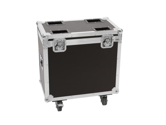 Roadinger Flightcase 2x TMH-X12 mit Rollen – Ansicht 2