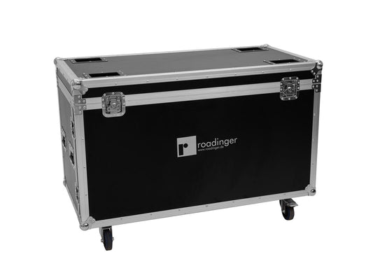 Roadinger Flightcase 2x DMH-640 mit Rollen – Ansicht 2