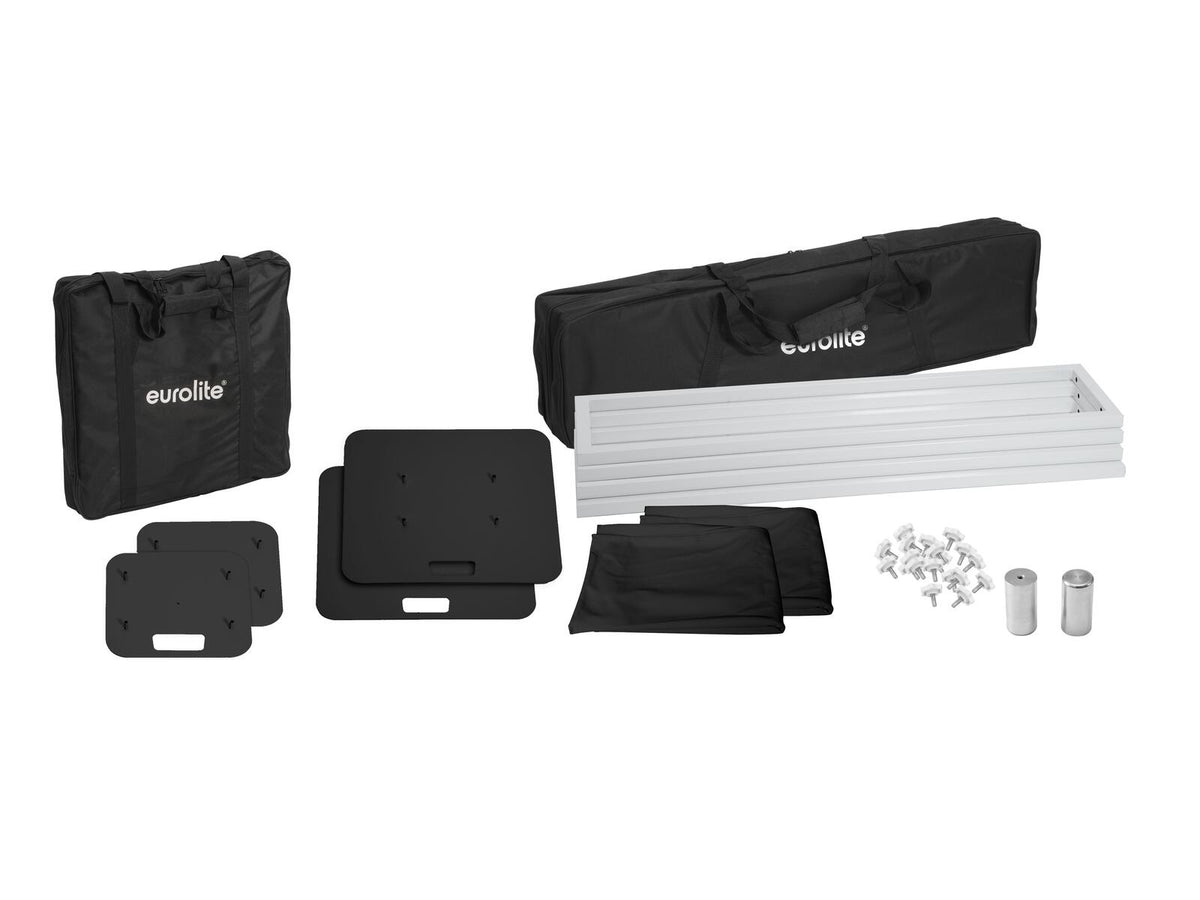 Eurolite 2x Stage Stand 150cm inkl. Cover und Tasche, schwarz – Ansicht 2