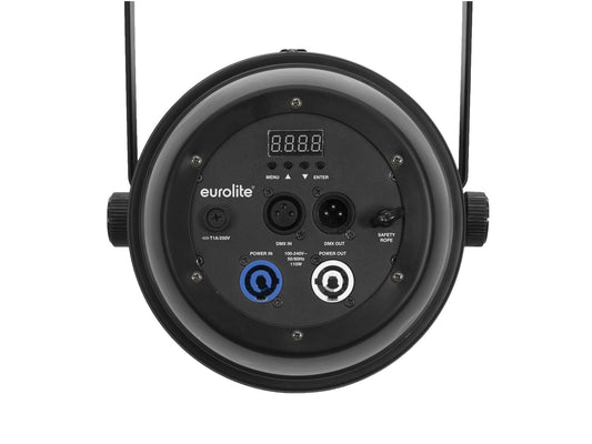 Eurolite LED PAR-64 COB 3000K 100W Zoom sw – Ansicht 2