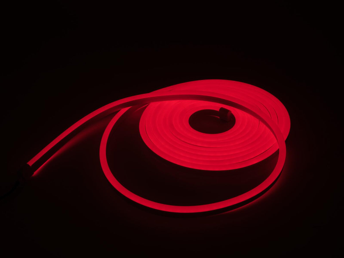 Eurolite LED Neon Flex 24V 5m rot Set – Ansicht 2