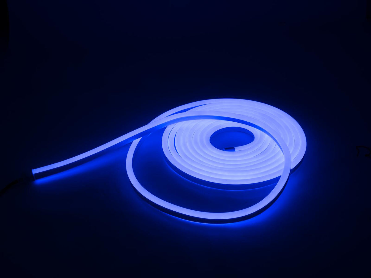 Eurolite LED Neon Flex 24V 5m blau Set – Ansicht 2