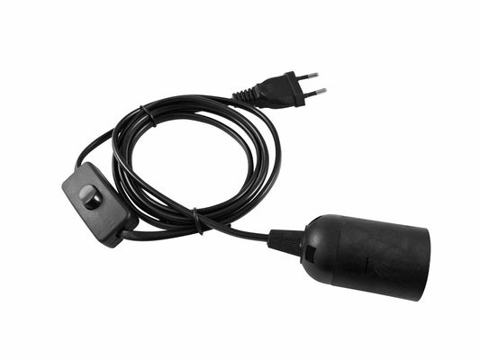 Eurolite E-27 Fassung Netzkabel Stecker Schalter – Ansicht 2