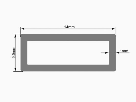 Eurolite Leer-Rohr 14x5,5mm clear LED Strip 2m – Ansicht 2