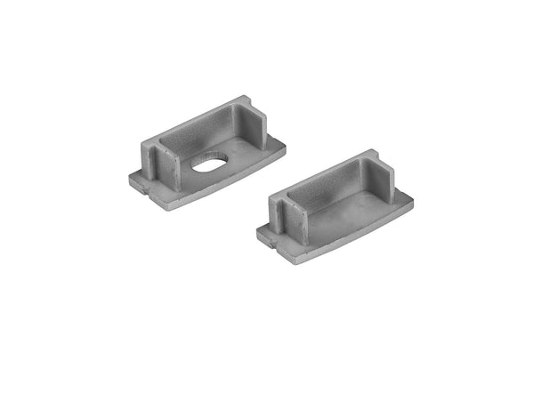Eurolite Endkappen für U-Profil 20mm silber
