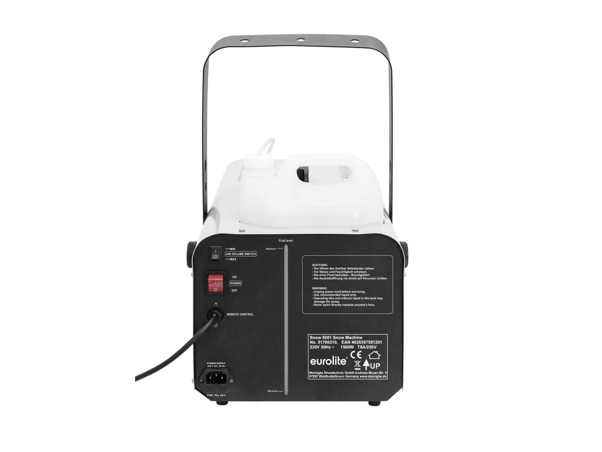 Eurolite Snow 5001 Schneemaschine – Ansicht 3