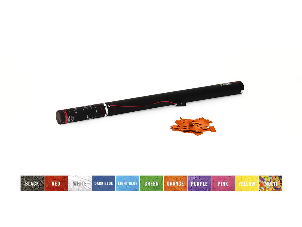 TCM FX Konfetti-Ladung elektrisch 80cm, orange – Ansicht 2