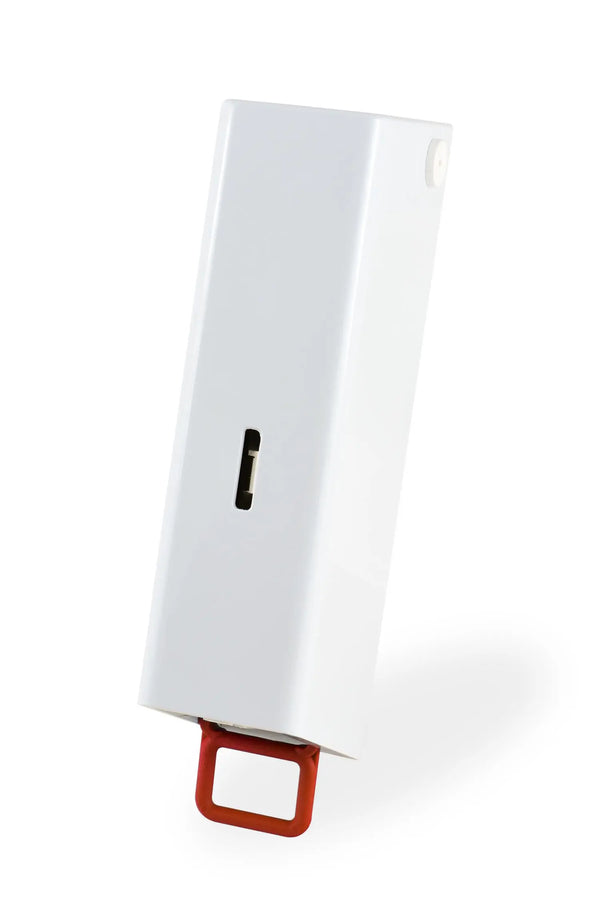 SemyTop Schaumspender für 500 ml Patronen, Kunststoff, weiß, roter Hebel
