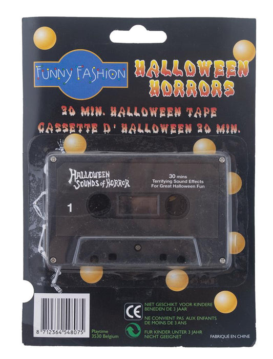 Musikkassette mit Horror-Sounds – Ansicht 2