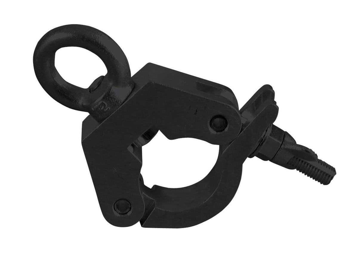 Eurolite TPC-31S Klammer mit Öse, schwarz