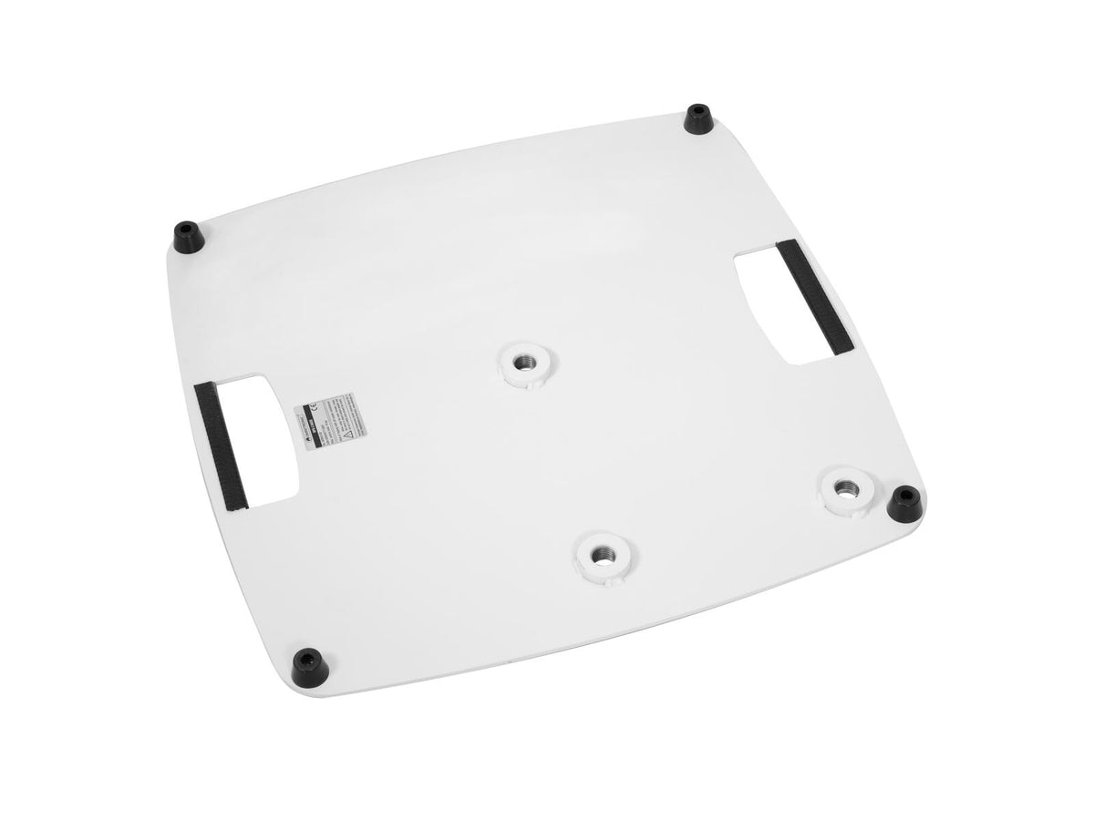 Omnitronic BPS-3 Boxenhochständer/Bodenplatte weiß – Ansicht 2