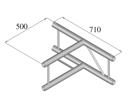 Alutruss BILOCK BQ2-PAT36V 3-Weg T-Stück 90° – Ansicht 2