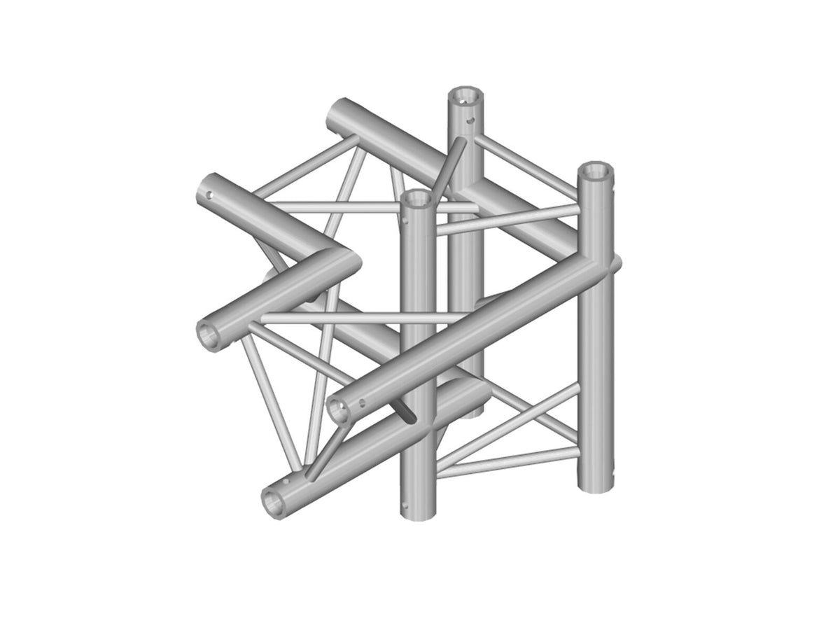 Alutruss TRILOCK E-GL33 C-44 4-Weg-Stück \/ links – Ansicht 2