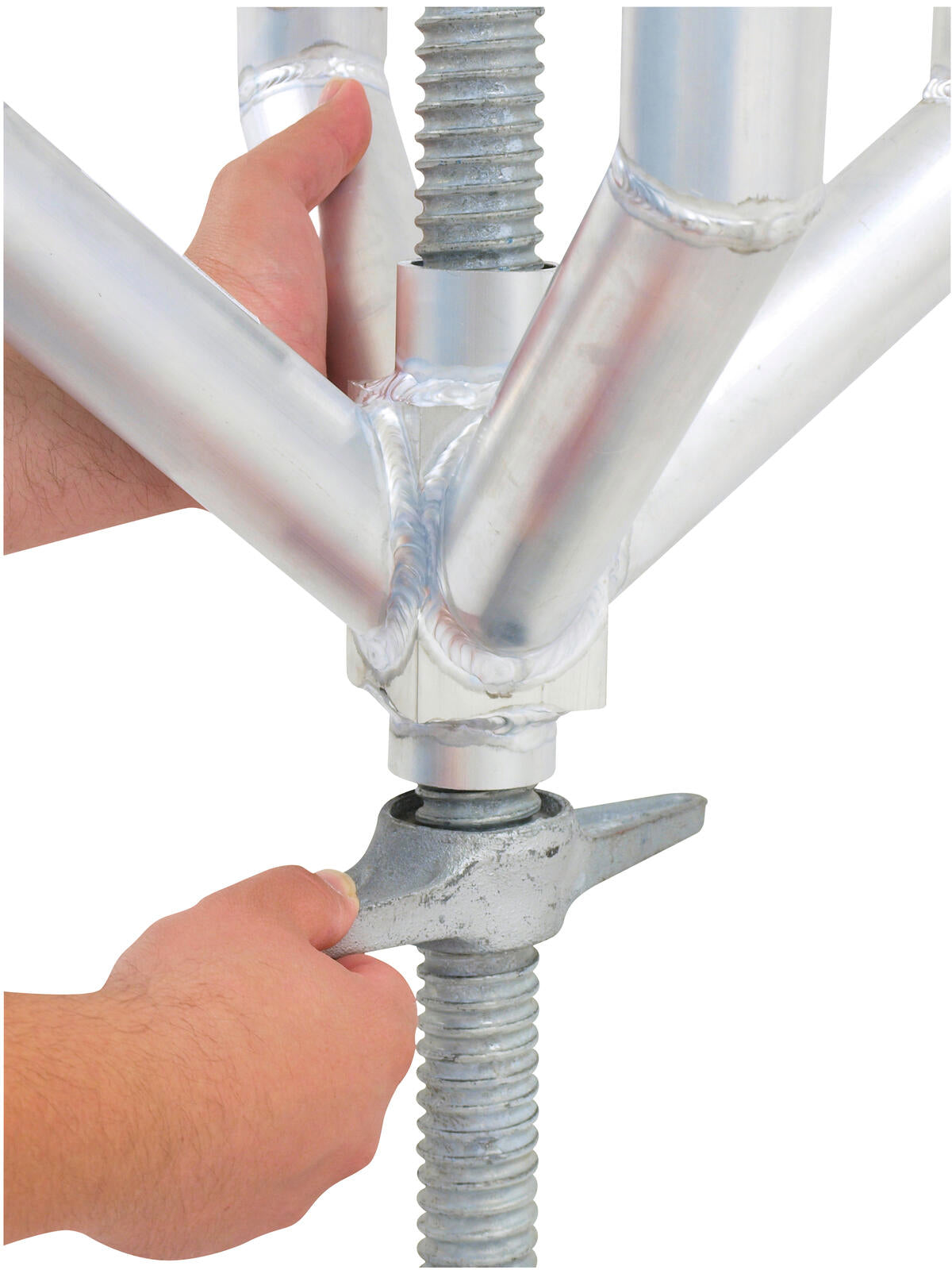 Alutruss QUADLOCK Nivellier-Fußgestell QNF-300 – Ansicht 3